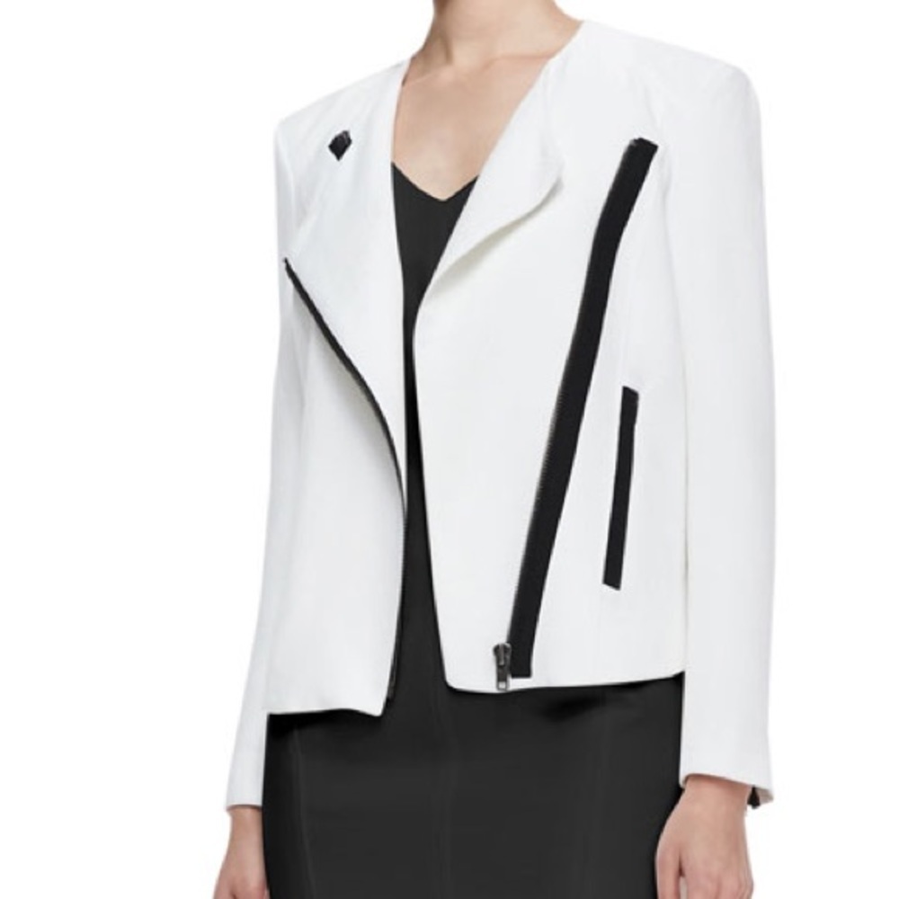 Helmut Lang
Sugar Two-Tone Moto Jacket